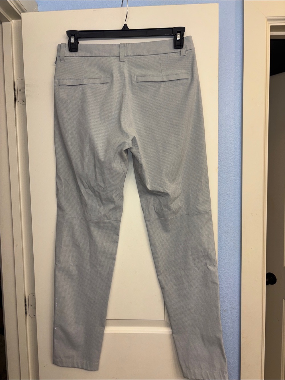 lululemon athletica Commission slim Men's Light Gray Chino Pants 31 x 31.5” - Picture 8 of 10